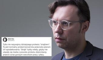 "Strajk" czy "protest"? Lewicowy publicysta wyjaśnia