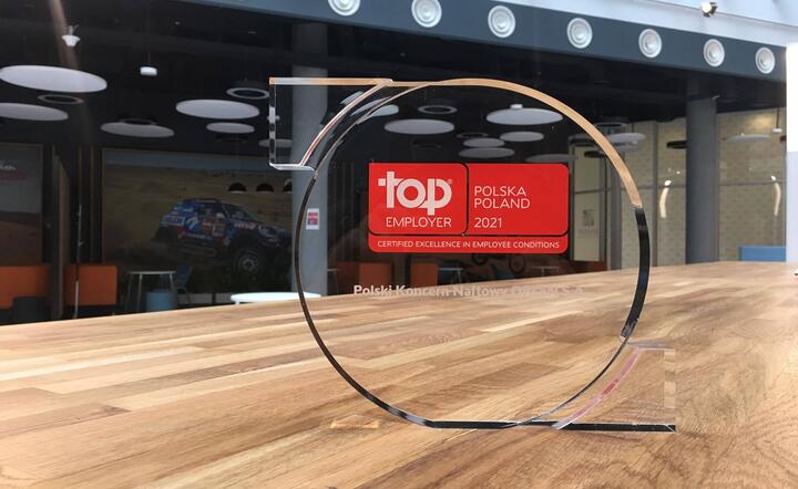 PKN ORLEN TOP1 wśród pracodawców