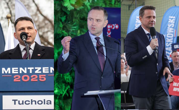 Kandydaci na prezydenta Polski w 2025 r.  / autor: PAP