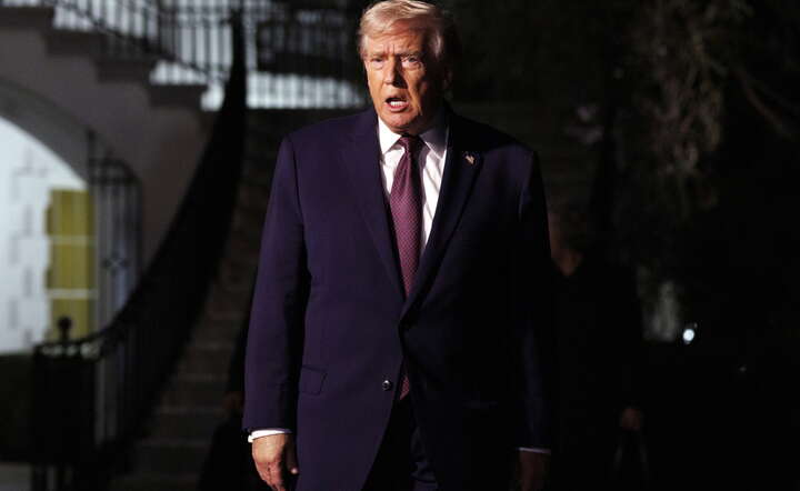 Prezydent Donald Trump w Białym Domu / autor: PAP/EPA/WILL OLIVER
