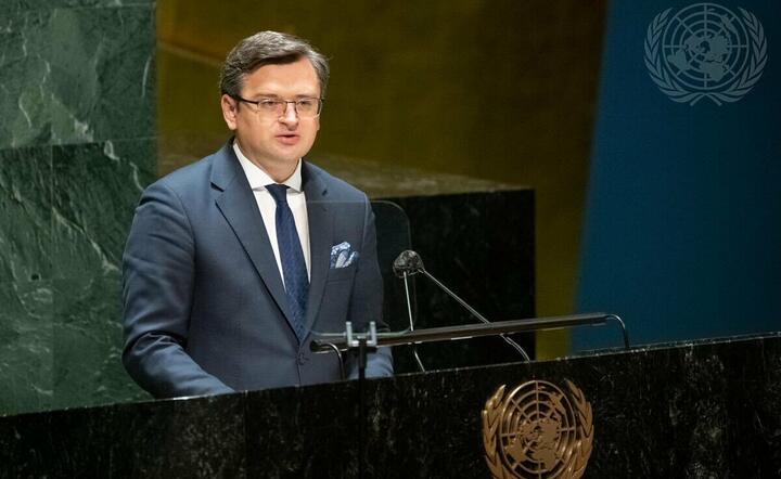 Szef MSZ Ukrainy Dmytro Kułeba  / autor: Twitter/Dmytro Kułeba 
