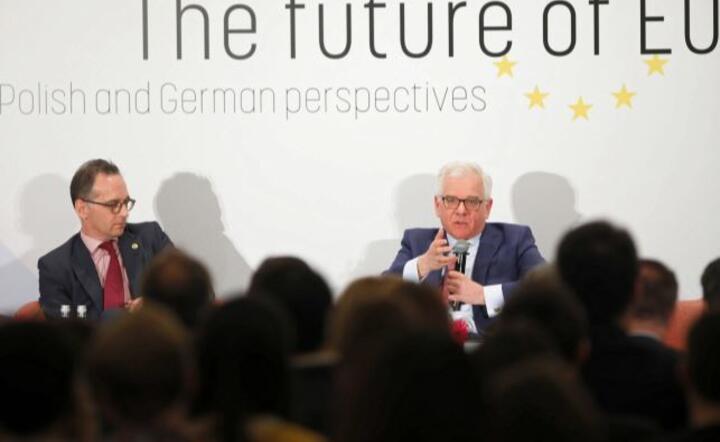 Heiko Maas i Jacek Czaputowicz / autor: PAP/Leszek Szymański