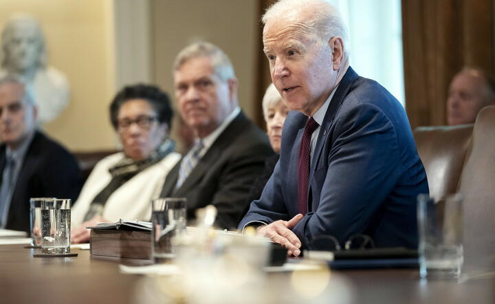 Joe Biden, prezydent USA / autor: PAP/EPA