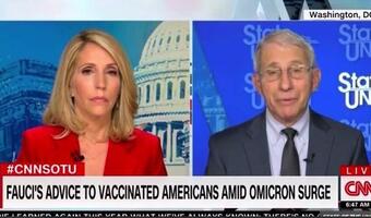 Fauci: Zaszczepieni Amerykanie niech lepiej siedzą w domu [wideo]
