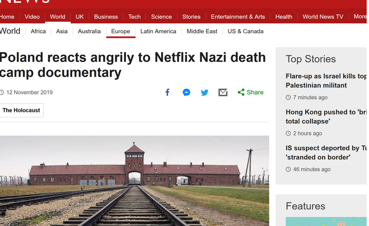 BBC opisuje sprawę serialu publikowanego na Netfliksie / autor: autor: BBC
