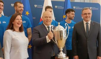 Sasin: Jesteśmy dumni! Będziemy dalej wspierać siatkówkę