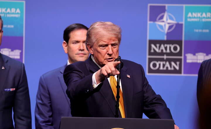 Prezydent Donald Trump / autor: PAP