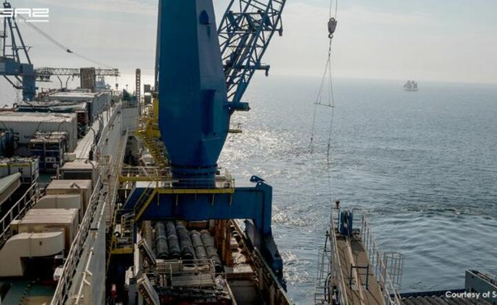 układanie gazociągu Baltic-Pipe / autor: Gaz-System/Twitter