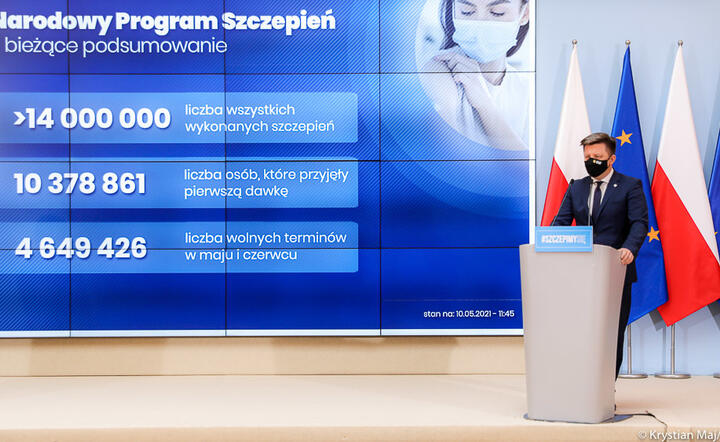 Pełnomocnik rządu ds. szczepień Michał Dworczyk / autor: twitter.com/PremierRP