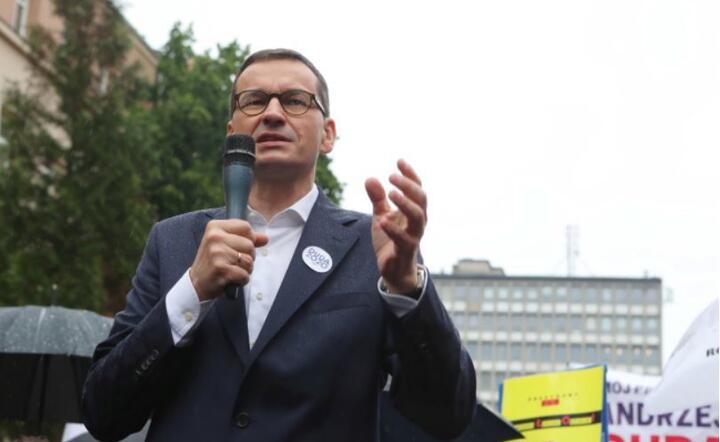 Premier Mateusz Morawiecki w Łodzi, 24.06 / autor: PAP/Roman Zawistowski