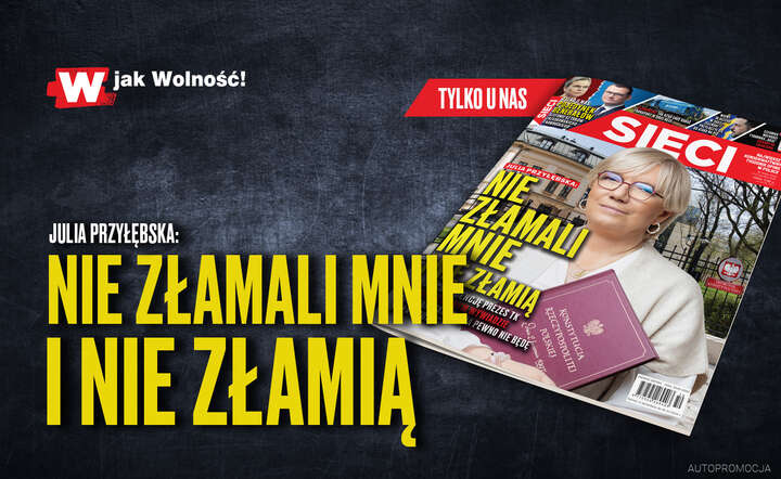 Okładka tygodnika Sieci / autor: Fratria 