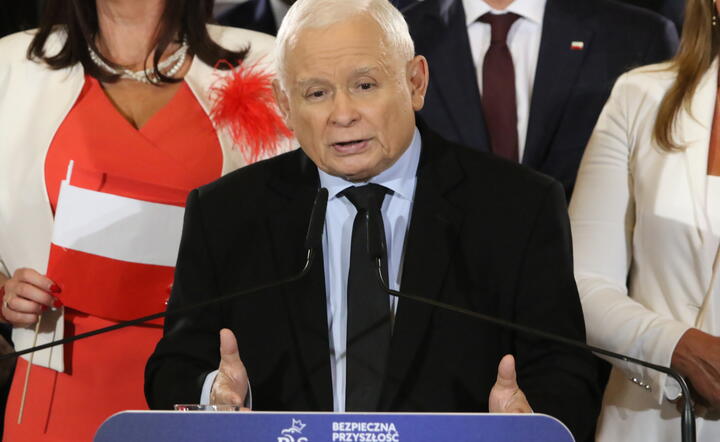 Prezes PiS Jarosław Kaczyński / autor: PAP