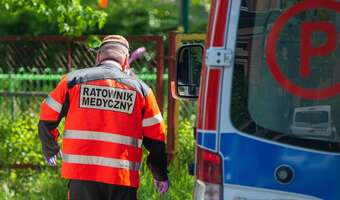 Groźna błonica. Nieprzytomny 30-latek w Olsztynie