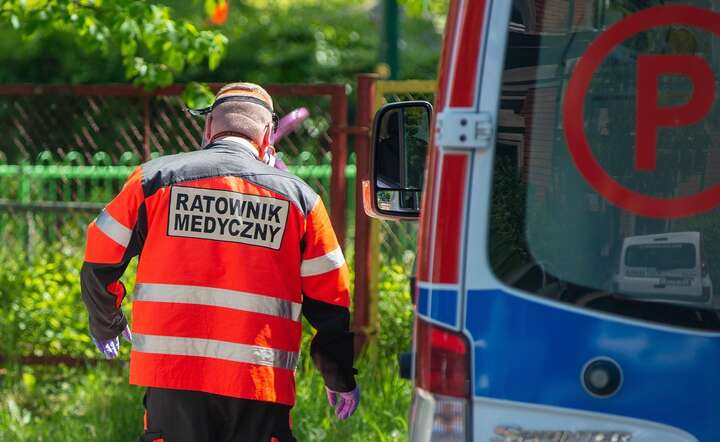 Groźna błonica. Nieprzytomny 30-latek w Olsztynie