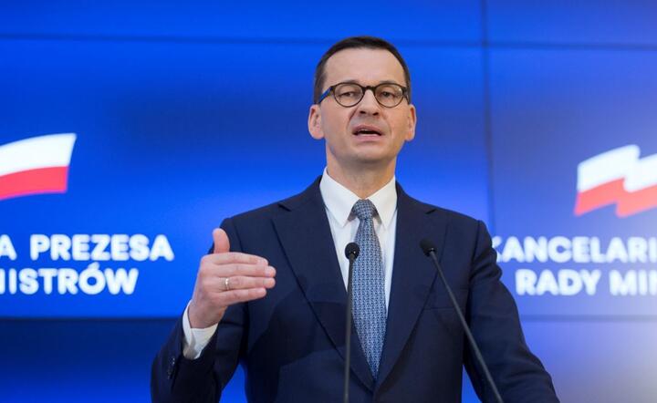Premier Mateusz Morawiecki / autor: Fratria