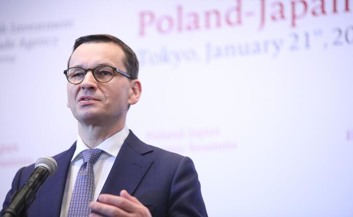 Premier Morawiecki w Japonii / autor: PAP/Leszek Szymański