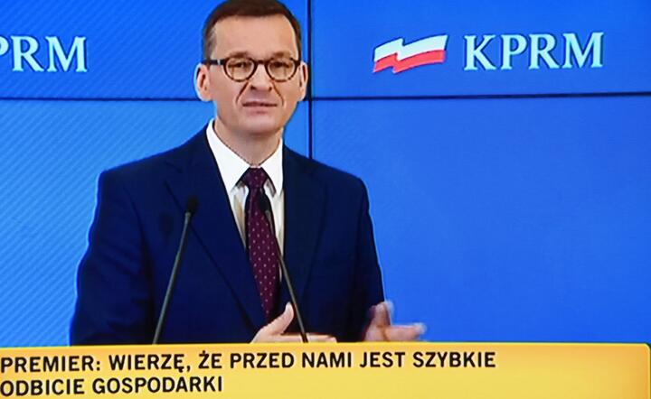 premier Mateusz Morawiecki / autor: fotoserwis PAP