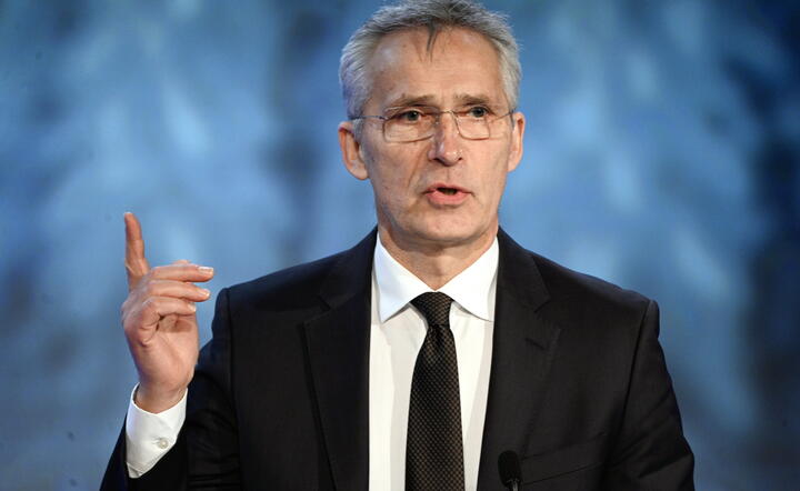 Sekretarz generalny NATO Jens Stoltenberg / autor: PAP/EPA/HENRIK MONTGOMERY