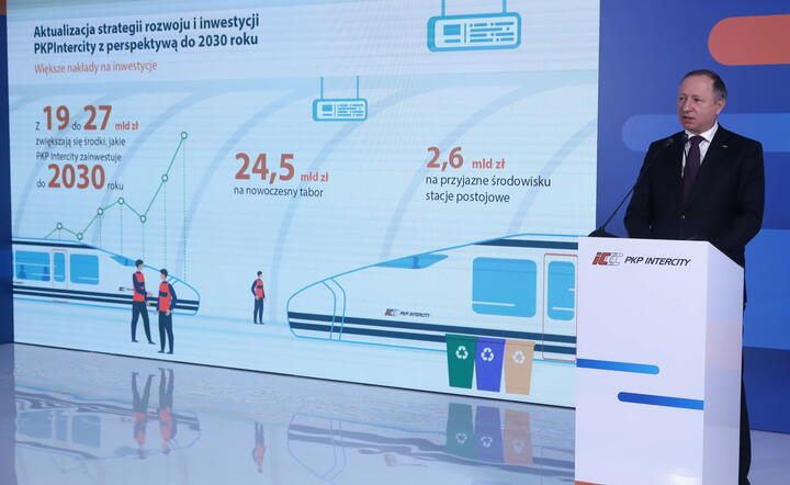 Marek Chraniuk, prezes PKP Intercity / autor: PAP