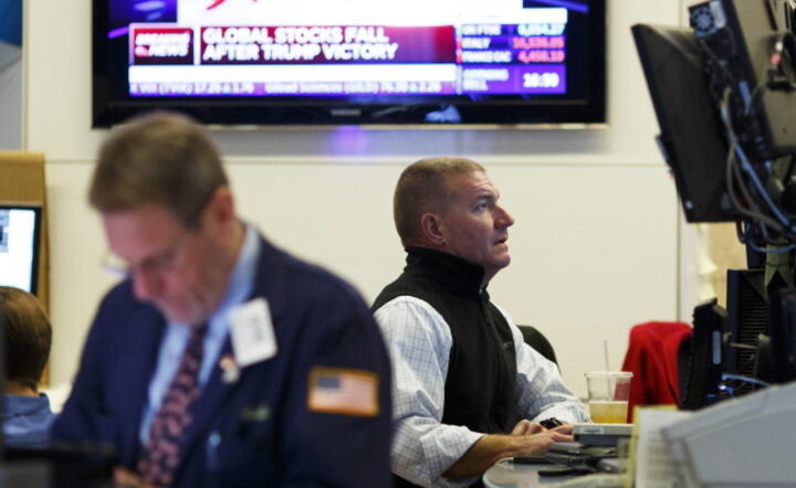 Wall Street, fot. PAP/EPA/JUSTIN LANE