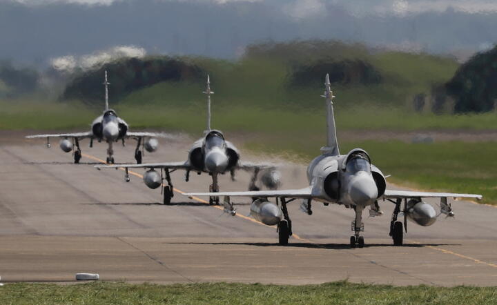 Tajwańskie myśliwce Mirage 2000 - 5 / autor: PAP/EPA