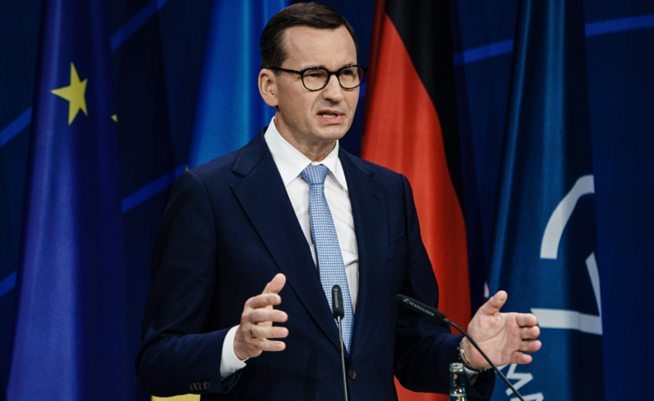 Premier Mateusz Morawiecki / autor: PAP/EPA/CLEMENS BILAN
