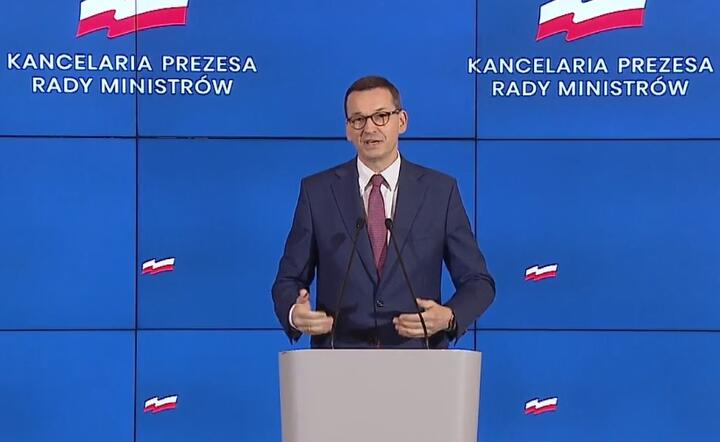 Premier Mateusz Morawiecki / autor: Fratria