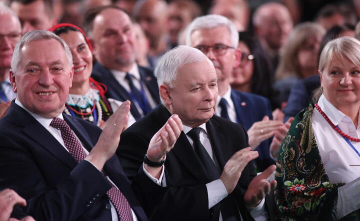 Henryk Kowalczyk, Jarosław Kaczyński / autor: PAP