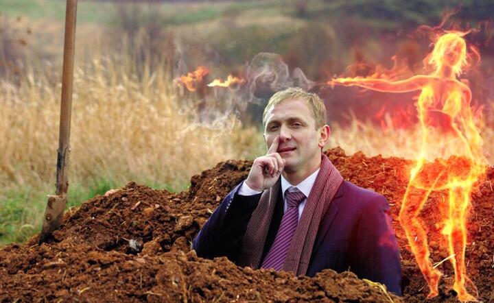 Kadr z filmu "Komornik" w reż. Feliksa Falka