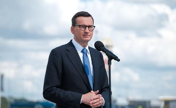 BRWINÓW KONFERENCJA PREMIERA MATEUSZA MORAWIECKIEGO / autor: PAP/Mateusz Marek
