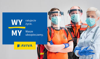 Aviva ubezpiecza życie tych, którzy ratują życie
