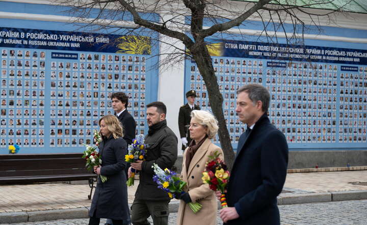 UKRAINE G7 ITALY RUSSIA CONFLICT ANNIVERSARY / autor: PAP/EPA/FILIPPO ATTILI / ITALIAN GOVERNMENT PRESS OFFICE / HANDOUT