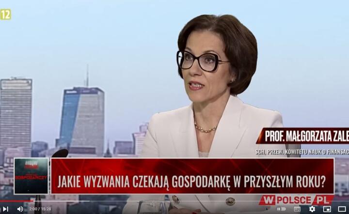 Prof. Małgorzata Zaleska  / autor: Fratria 