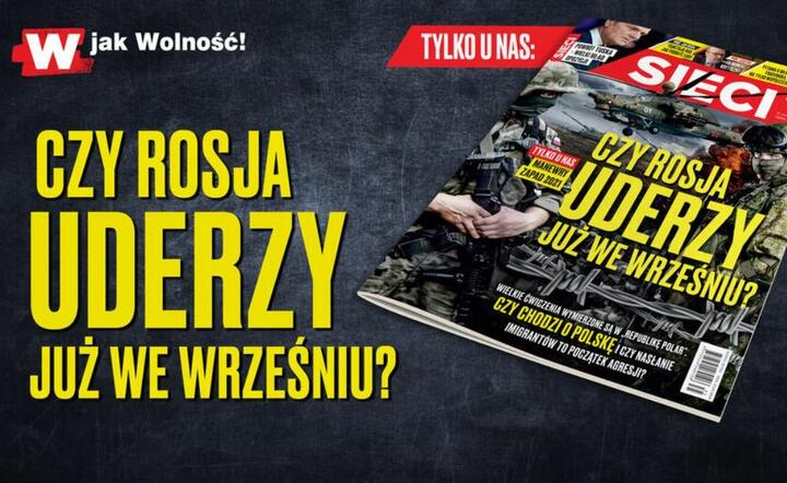 Najnowszy tygodnik "Sieci" / autor: Fratria