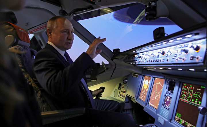 Prezydent Rosji Władimir Putin / autor: PAP/EPA/MIKHAEL KLIMENTYEV/SPUTNIK/KREMLIN POOL / POOL