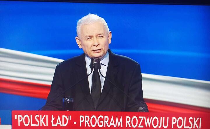wiceprezes Jarosław Kaczyński / autor: Fratria