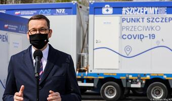 Premier: chcemy jak najszerzej promować akcję szczepień