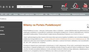 Resort finansów przyjaźnie o podatkach. Uruchomił specjalny portal