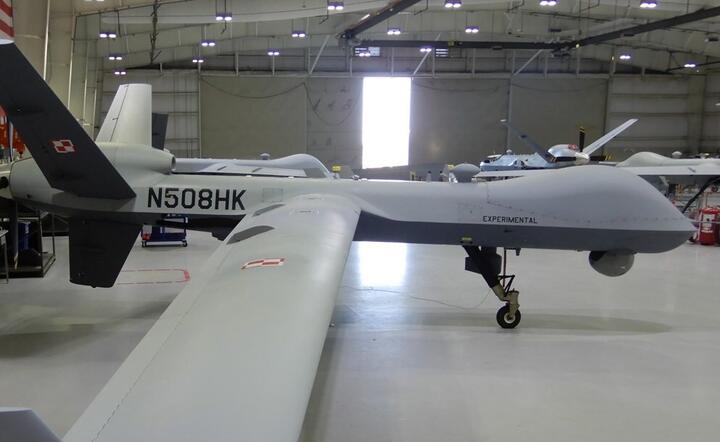 dron MQ-9A Reaper / autor: Krzysztof Płatek (Agencja Uzbrojenia)/ Twitter