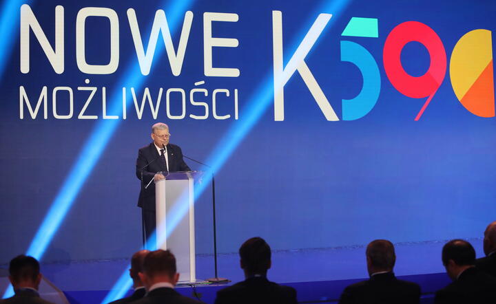 poseł Marek Suski podczas Kongresu 590 / autor: fotoserwis PAP