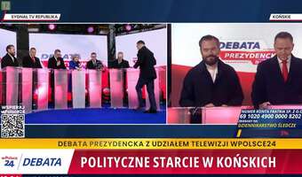 Debata prezydencka w Końskich! Oglądaj wPolsce24