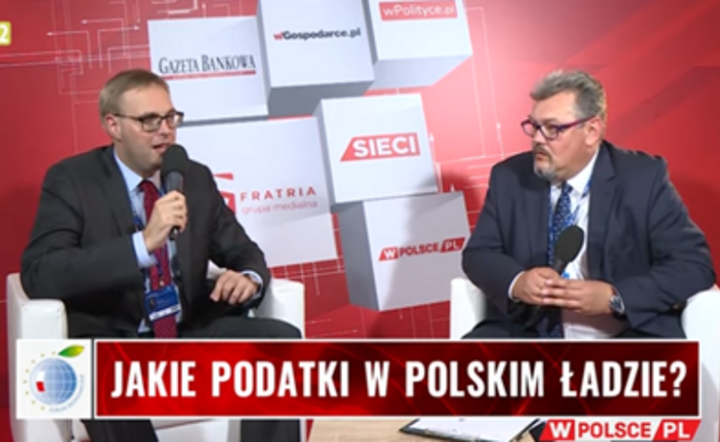 Karpacz 2021, wiceminister finansów Jan Sarnowski i Maciej Wośko / autor: Fratria