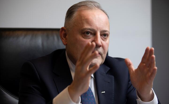 Wojciech Dąbrowski, prezes PGE / autor: Fratria