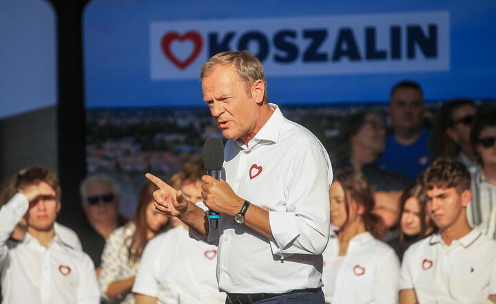Donald Tusk, PO / autor: PAP