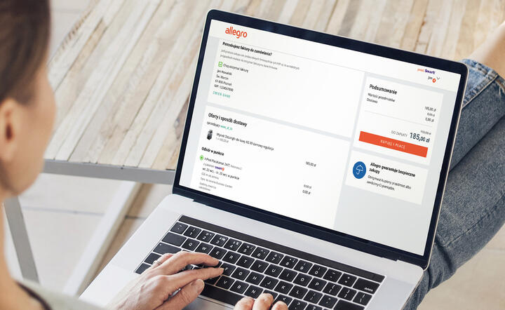 Allegro dominuje w e-commerce