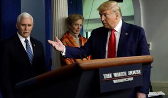 Kontakt z Trumpem tylko po szybkim teście
