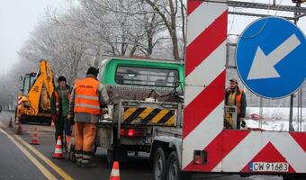 Od poniedziałku większe utrudnienia na drodze krajowej nr 1 w Tychach