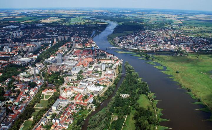 Odra, Frankfurt i Słubice / autor: Pixabay