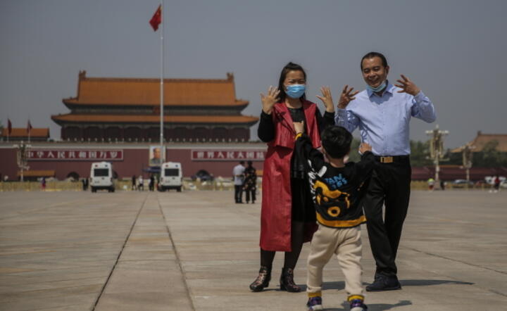 Plac Niebiańskiego Spokoju (Tian'anmen) / autor: EPA/PAP