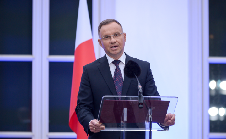 Prezydent RP Andrzej Duda / autor: PAP/Marcin Obara
